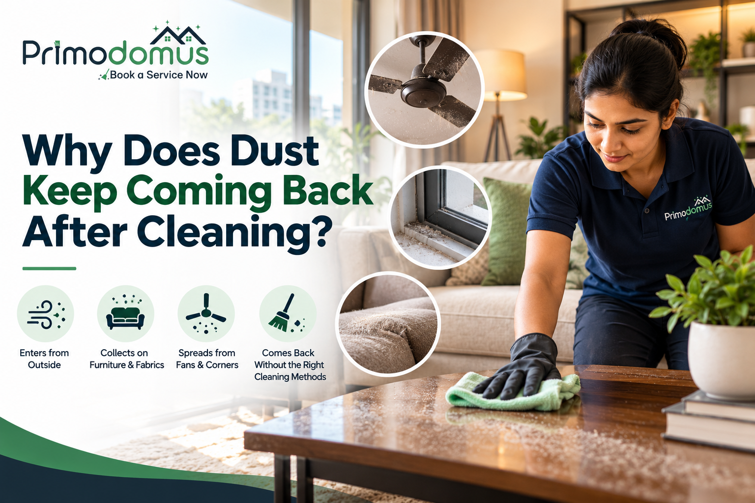 Why Does Dust Keep Coming Back After Cleaning?